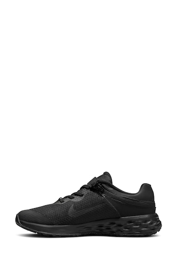 Nike Black Revolution 6 Flyease Youth Trainers