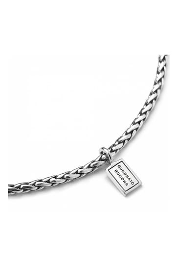 Buddha To Buddha Gents Silver Toned George Heritage Necklace