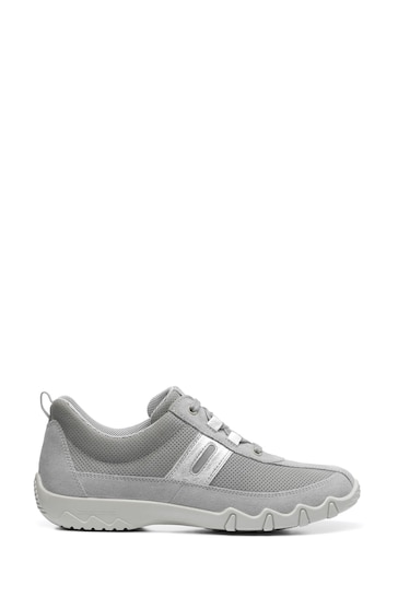 Hotter Grey Leanne II Wide Fit Lace-Up Active Trainers