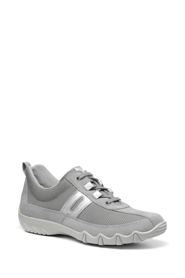 Hotter Grey Leanne II Wide Fit Lace-Up Active Trainers