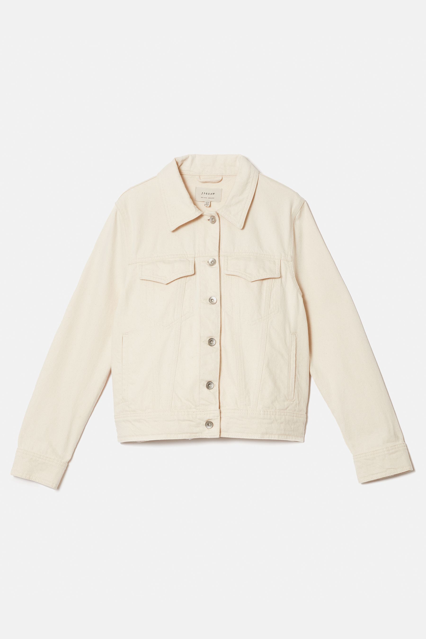 Jigsaw denim jacket shop