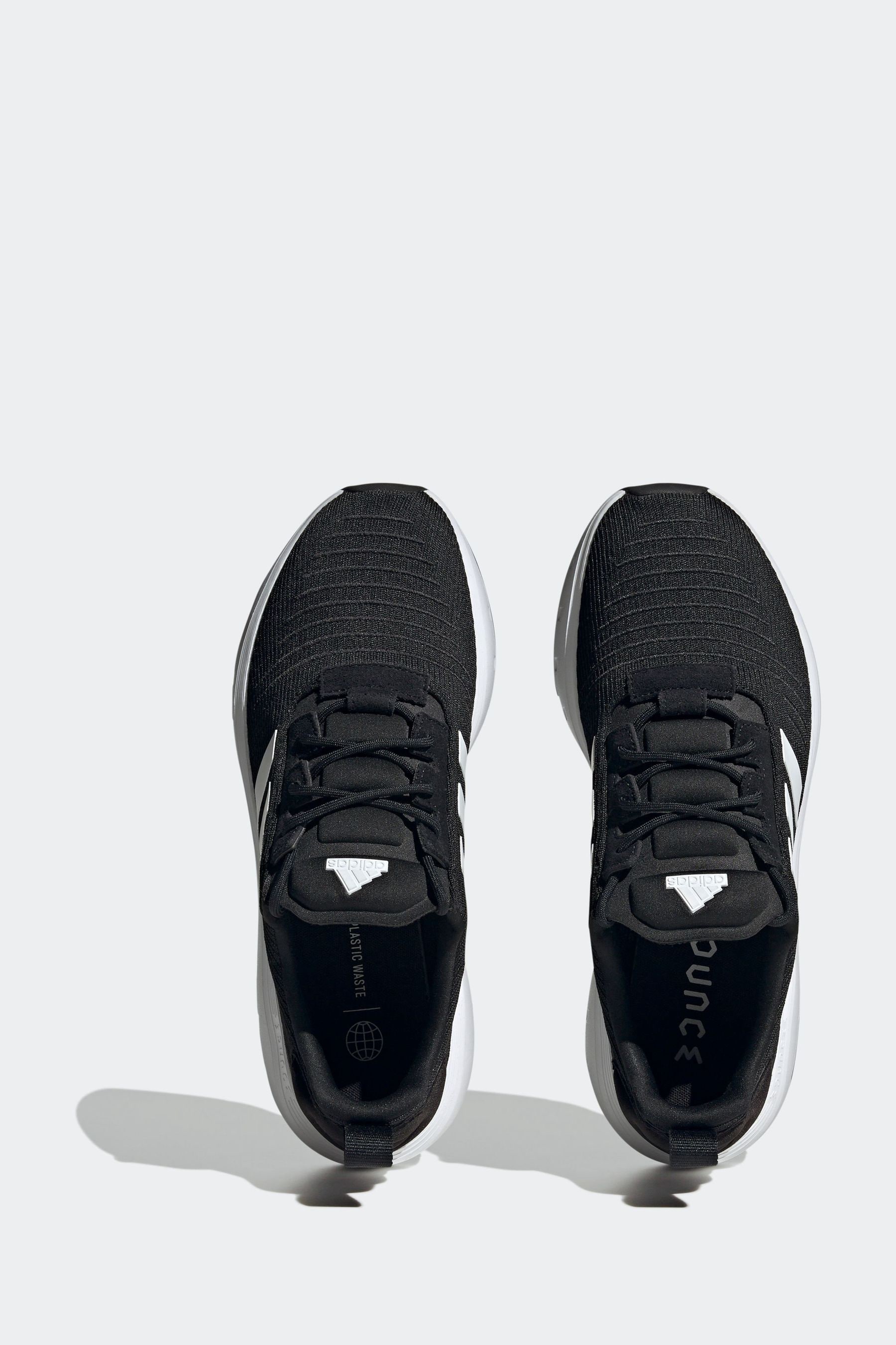 Adidas black swift hotsell run