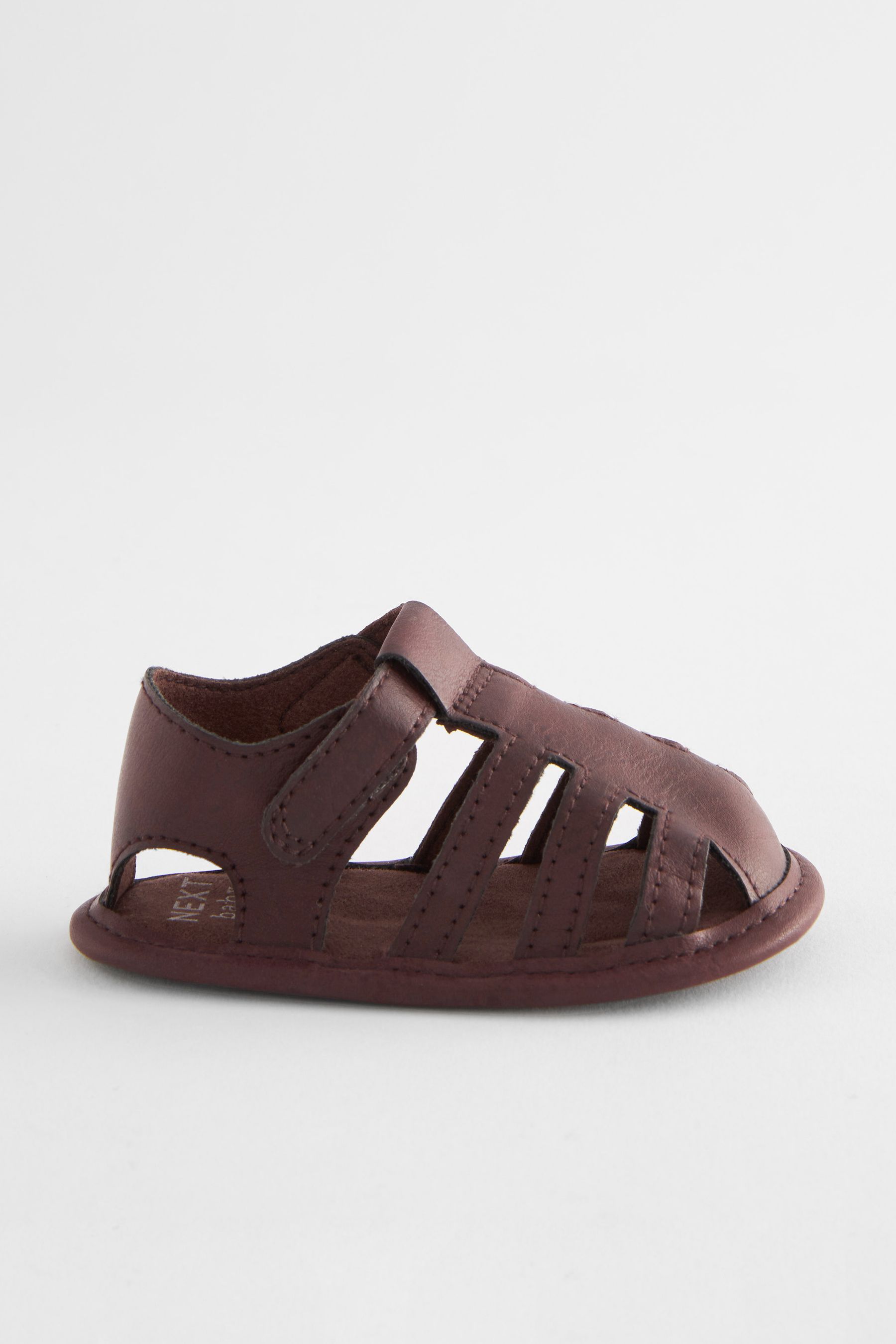 Brown Baby Closed Toe Sandals 0 24mths