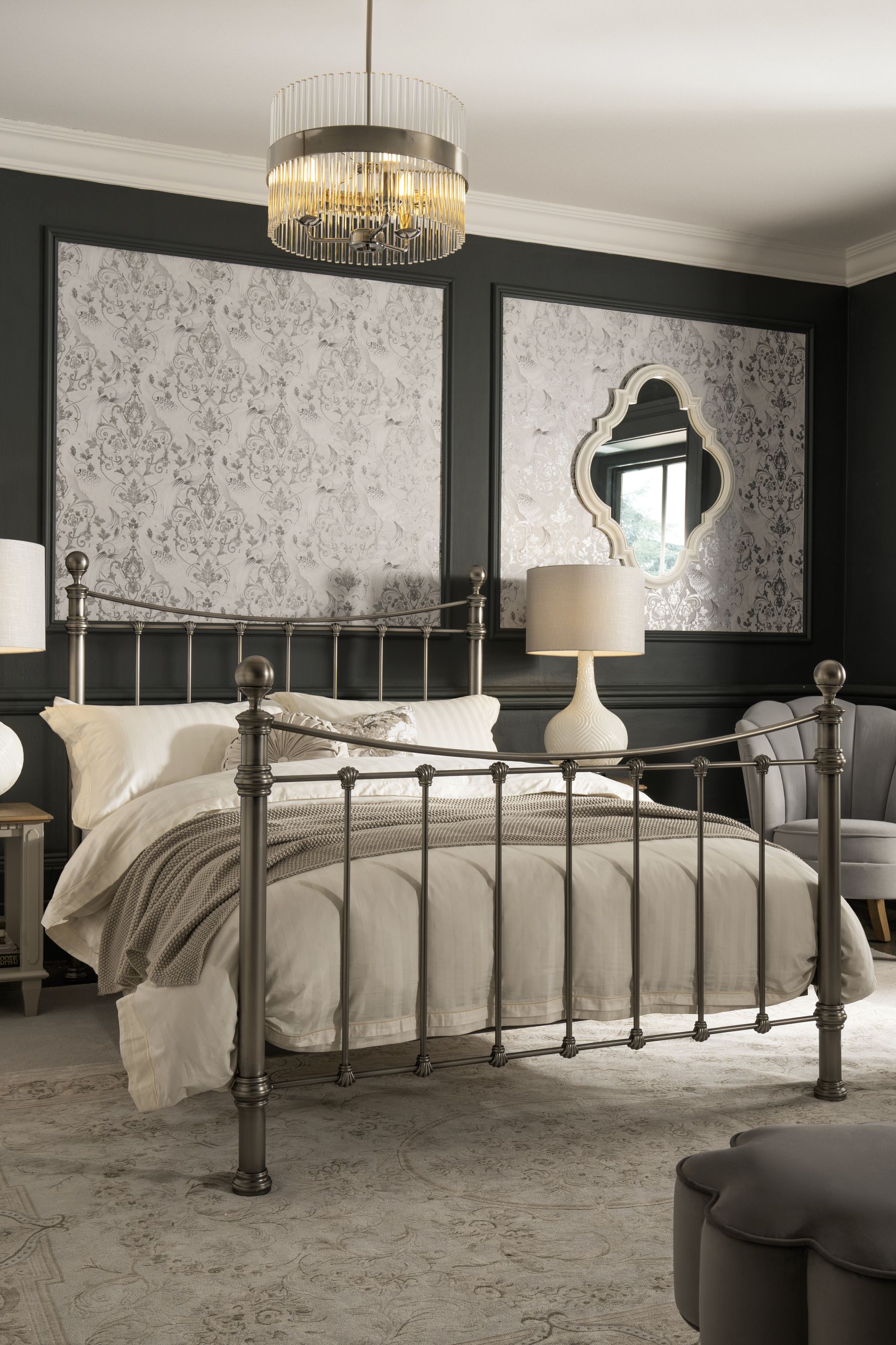 Ashley iron deals beds
