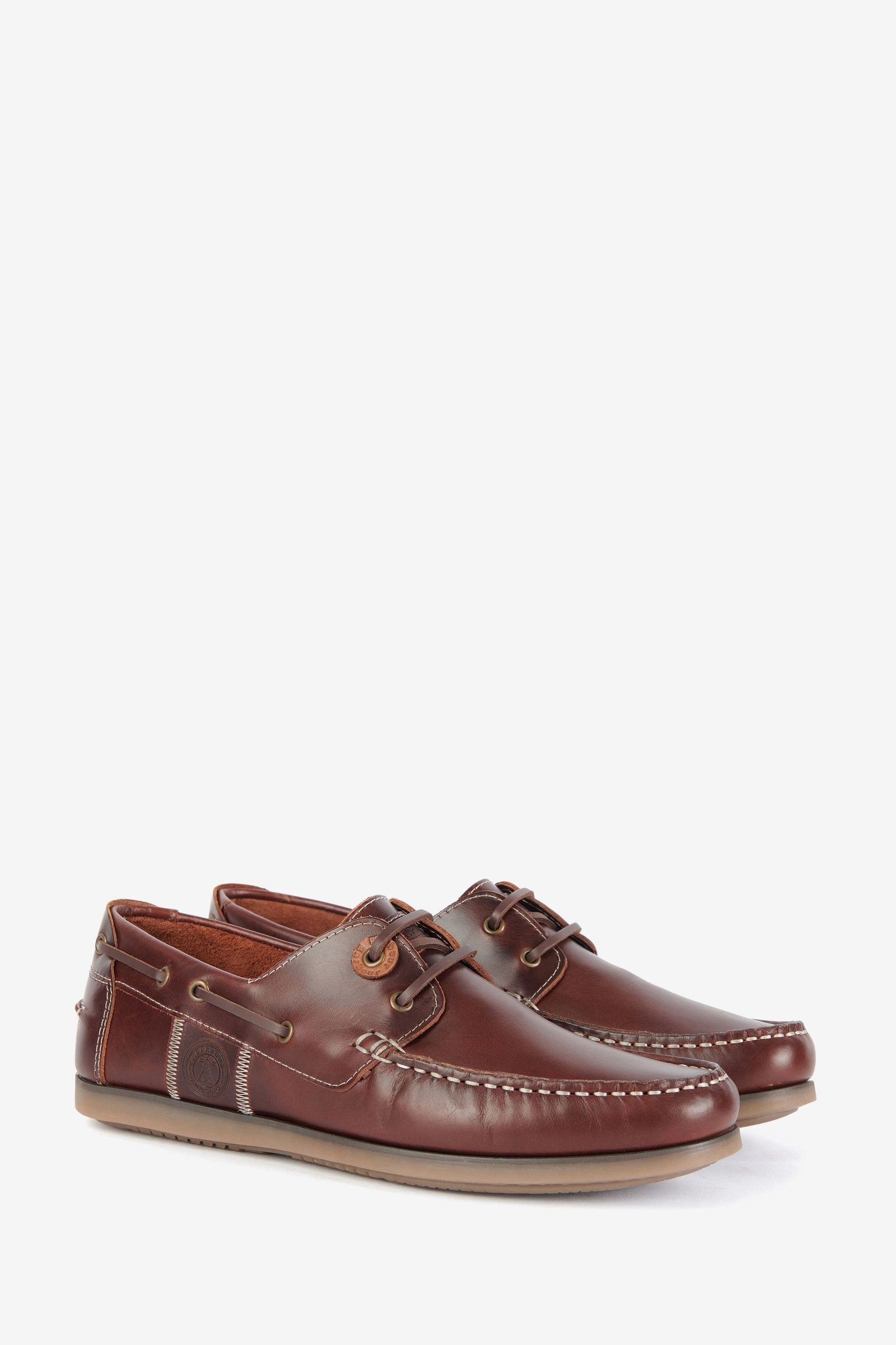 Buy Barbour Dark Brown Wake Boat Shoes from the Next UK online shop