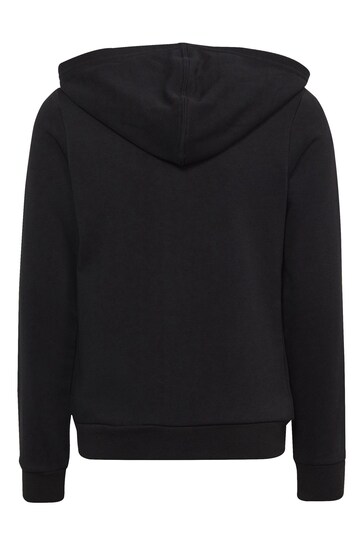 essentials logo full zip hoodie