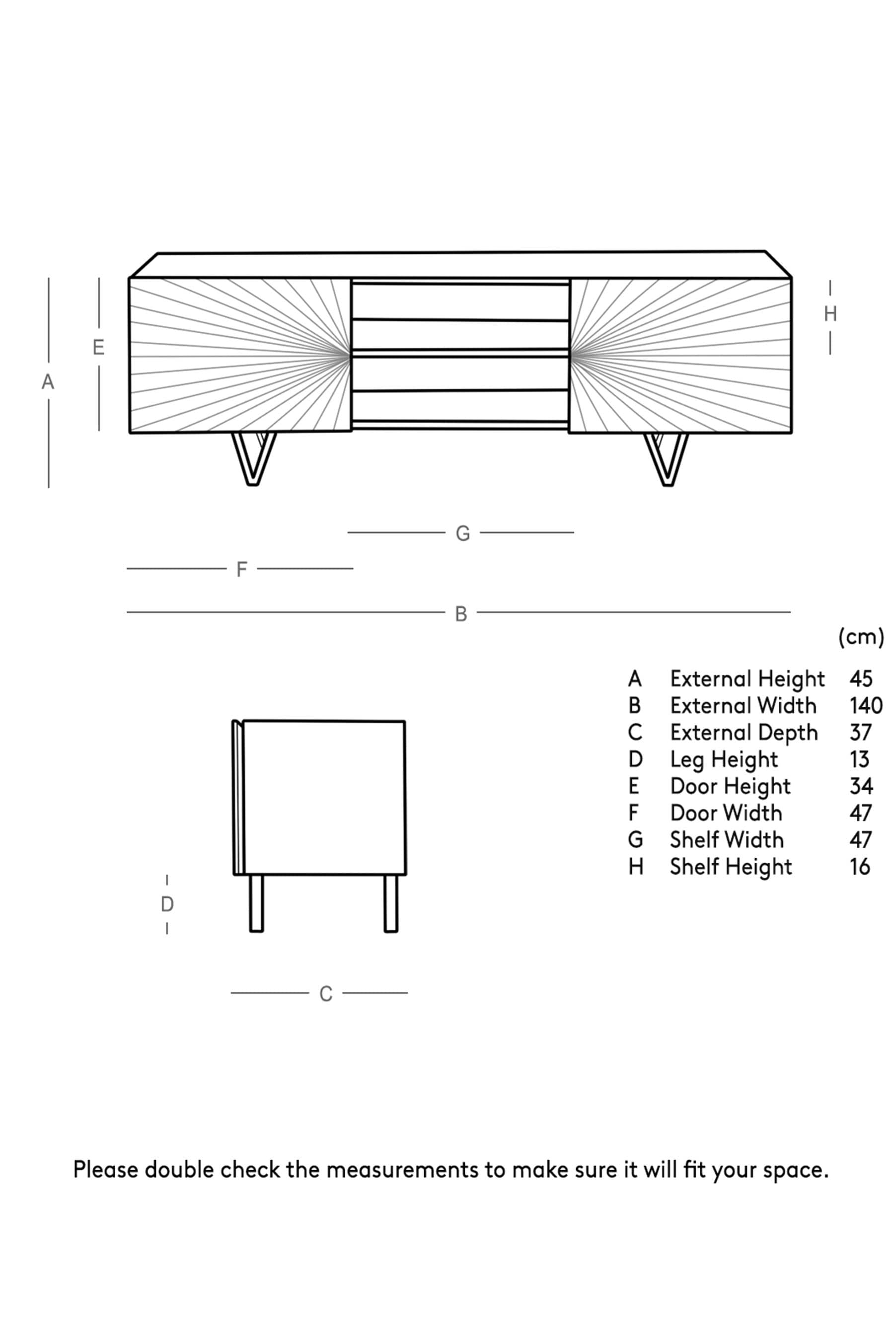 Silver deals tv unit