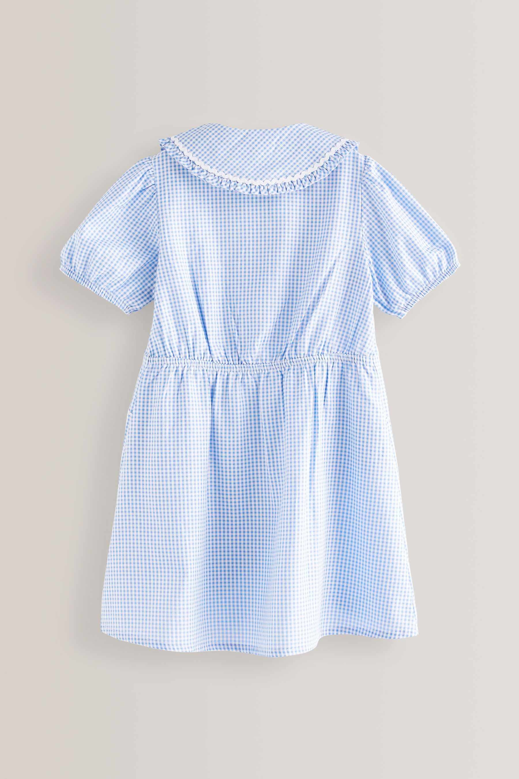 Light blue 2025 collared dress