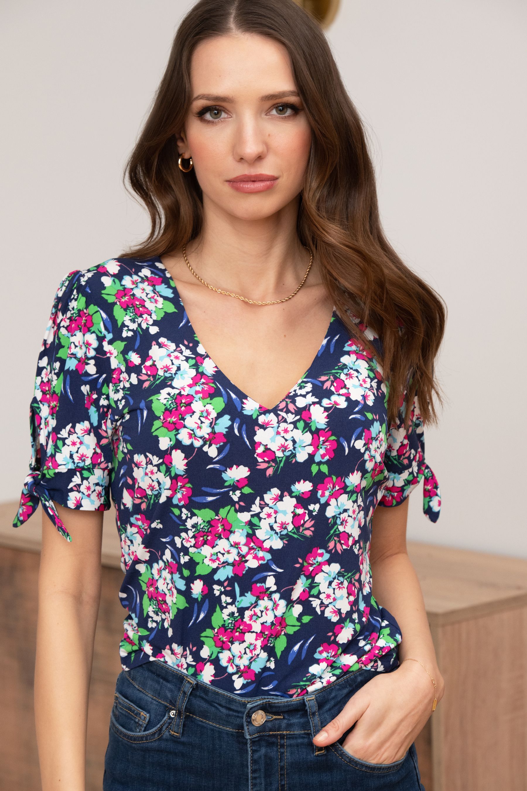Bella cheap v neck
