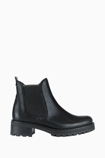 Buy Gabor Sallis Black Leather Ankle Boots from the Next UK online shop