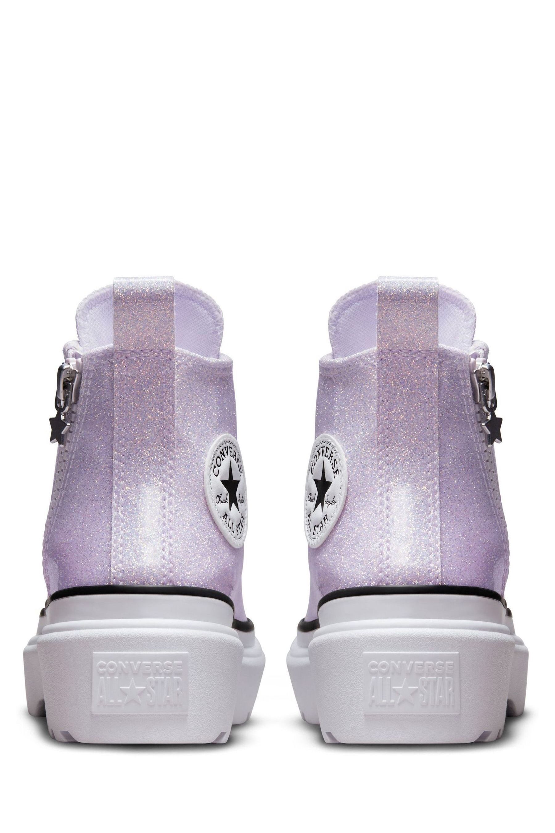 Lilac converse hot sale