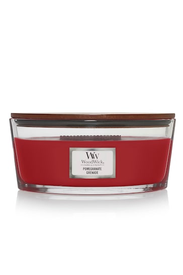 Woodwick Red Ellipse Pomegrante Candle