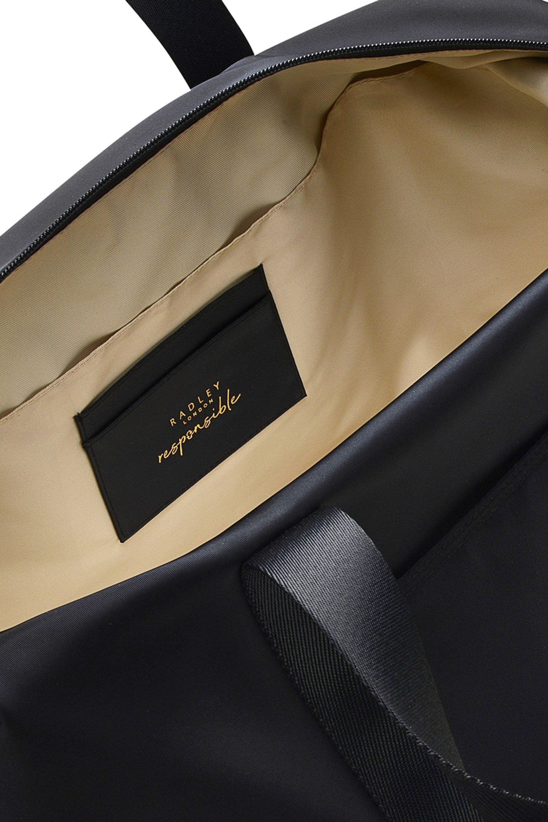 Buy Radley London Medium 24 7 Zip Top Black Travel Bag from the