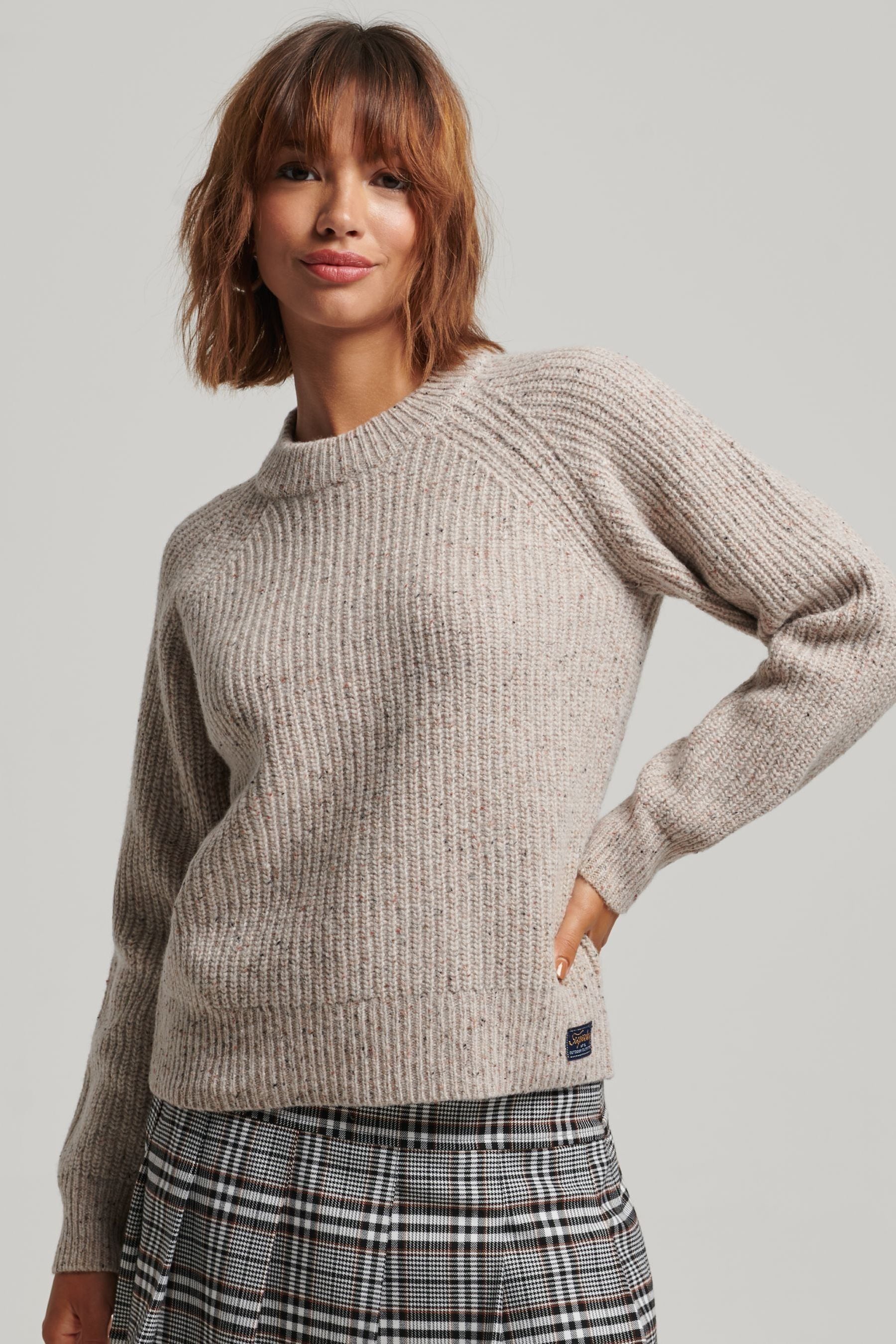Tweed jumper best sale