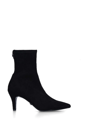 Carvela Comfort Flute Sock Black Shoes