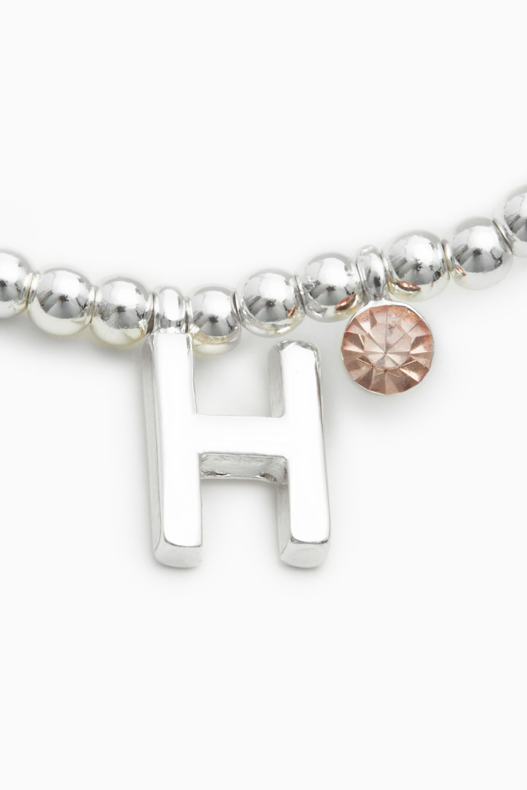 Next online initial bracelet