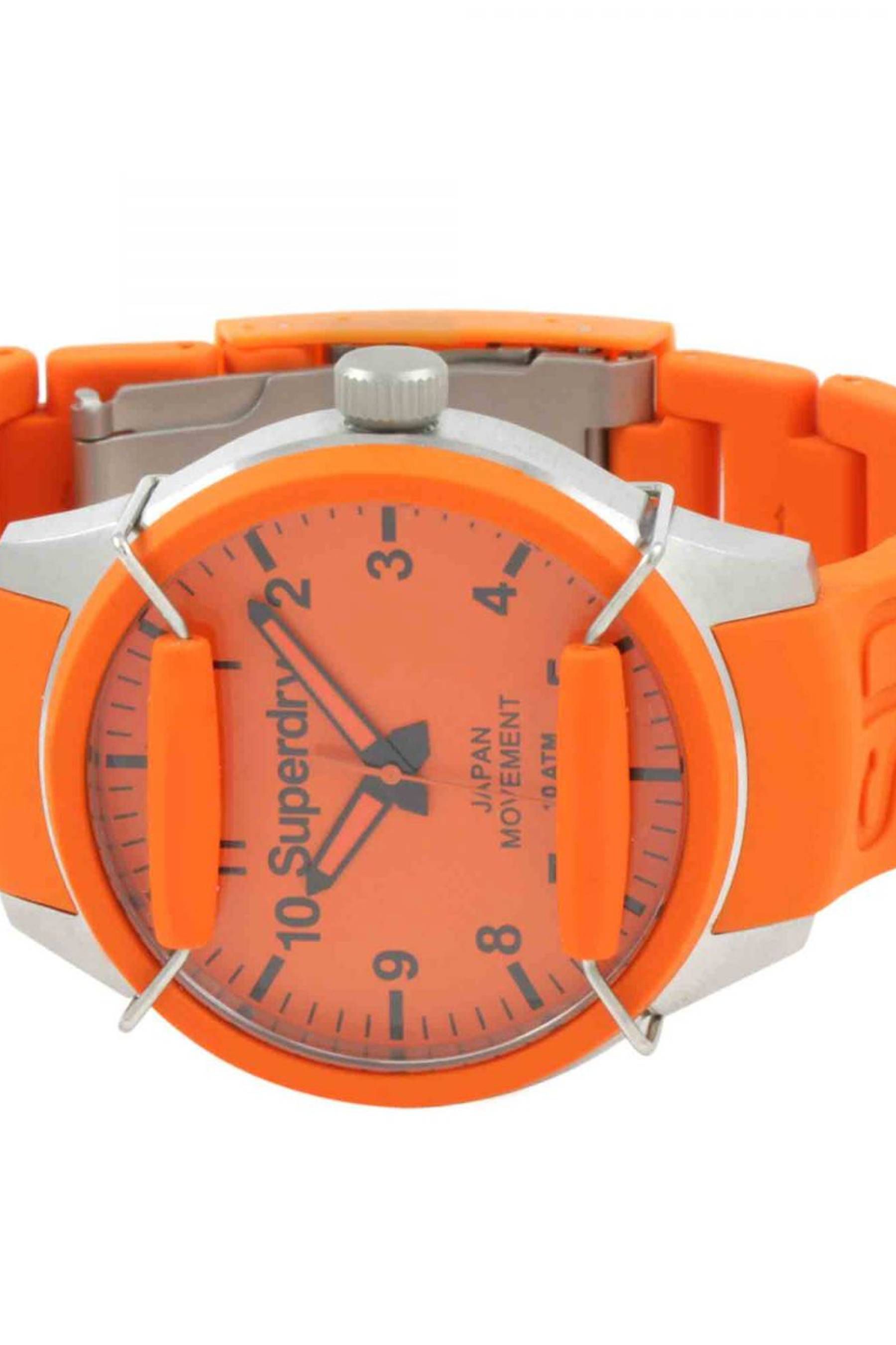 Superdry orange watch cheap