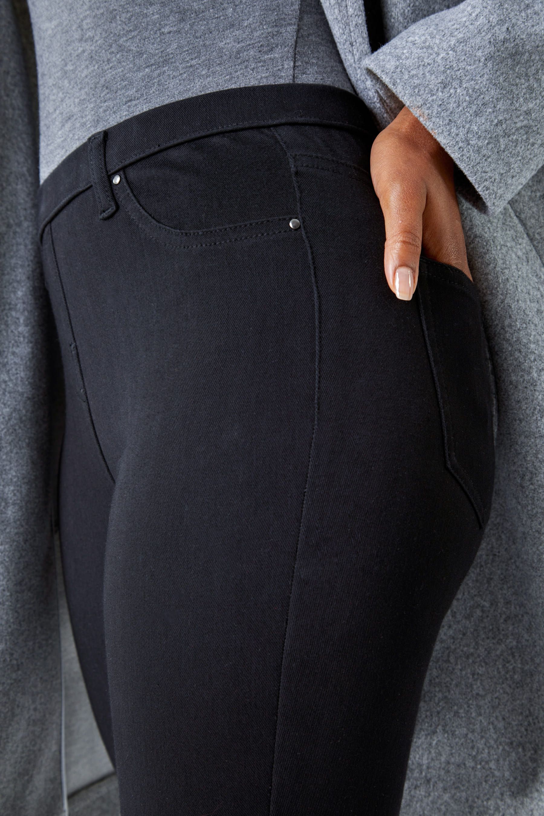 Black shop jersey jeggings