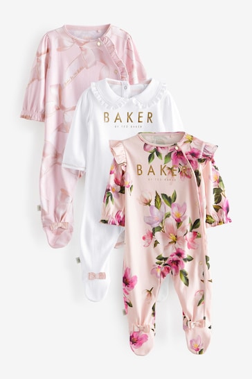 Baker by Ted Baker Sleepsuit 3 Pack