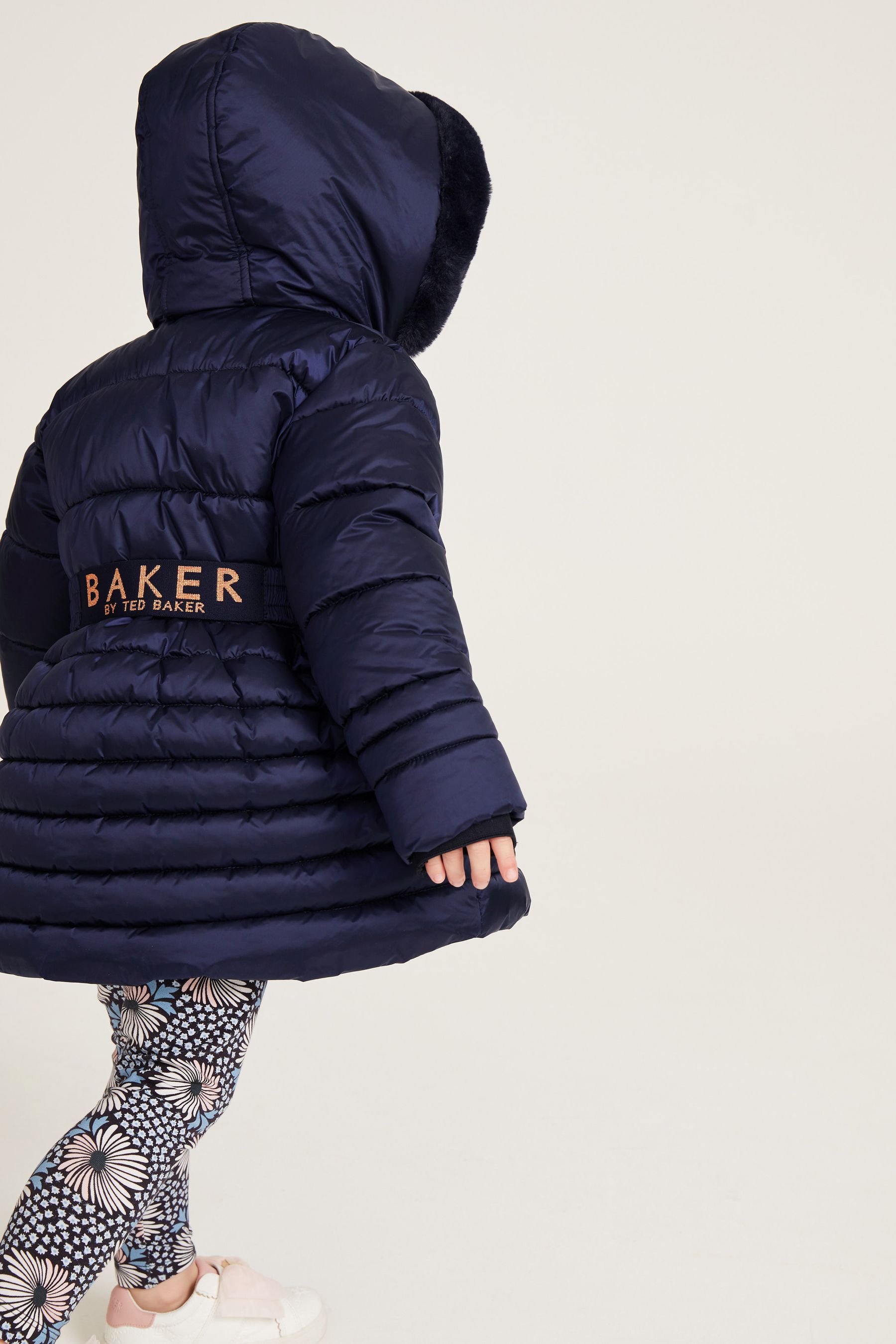 Ted baker sale navy girls coat