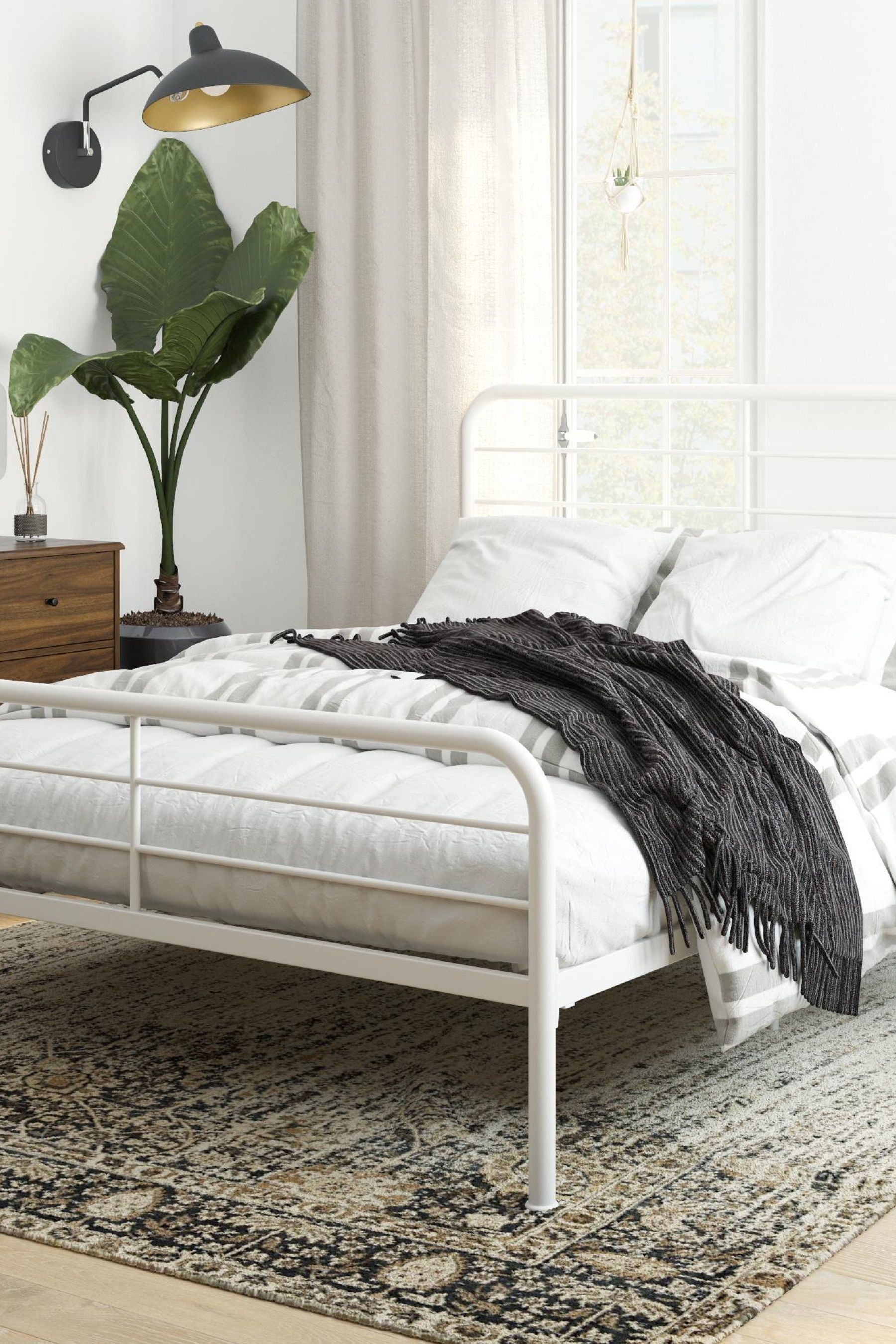 Next top white bed