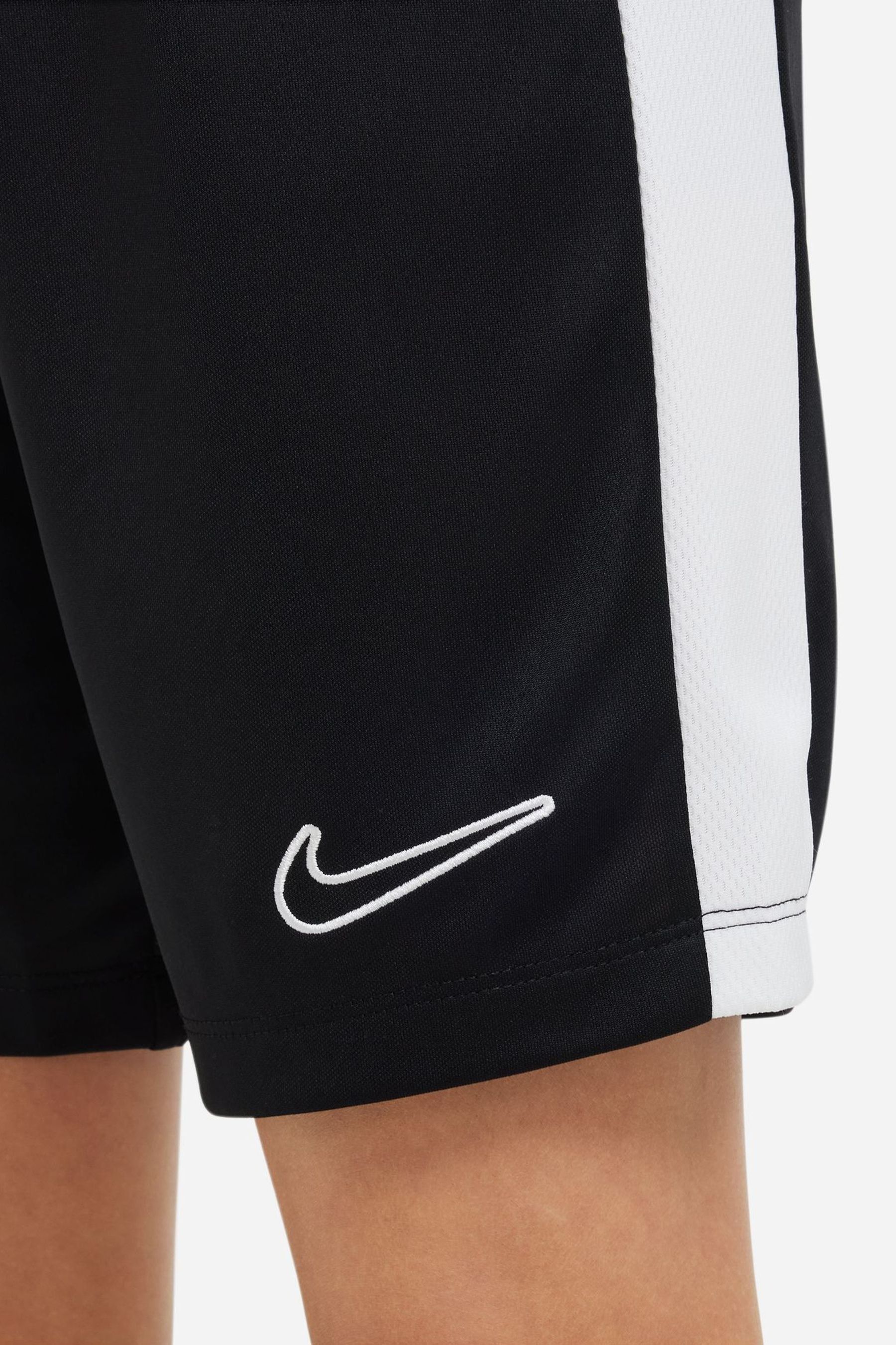 Nike Black White Dri FIT Academy Training Shorts