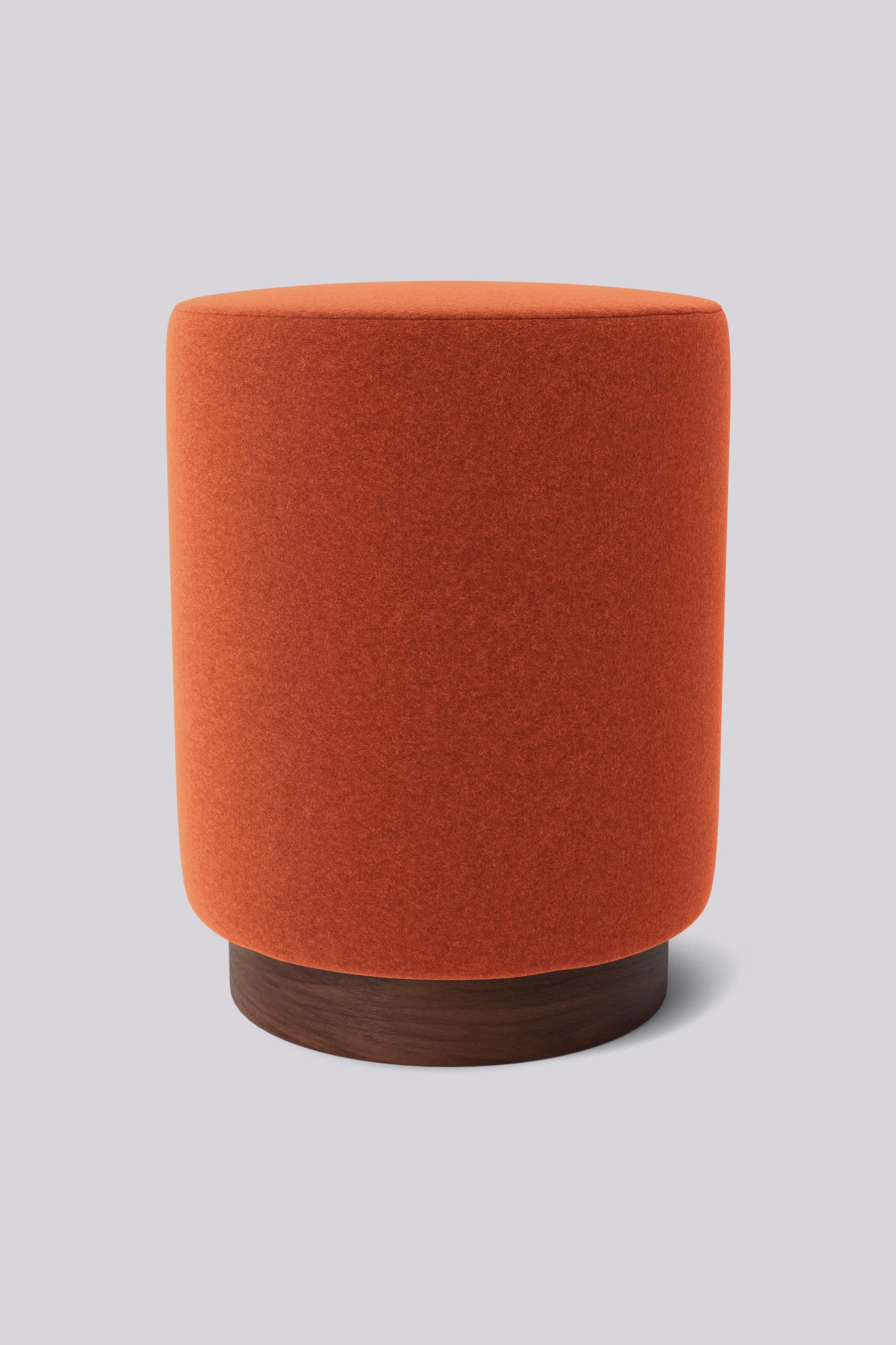 Burnt cheap orange footstool