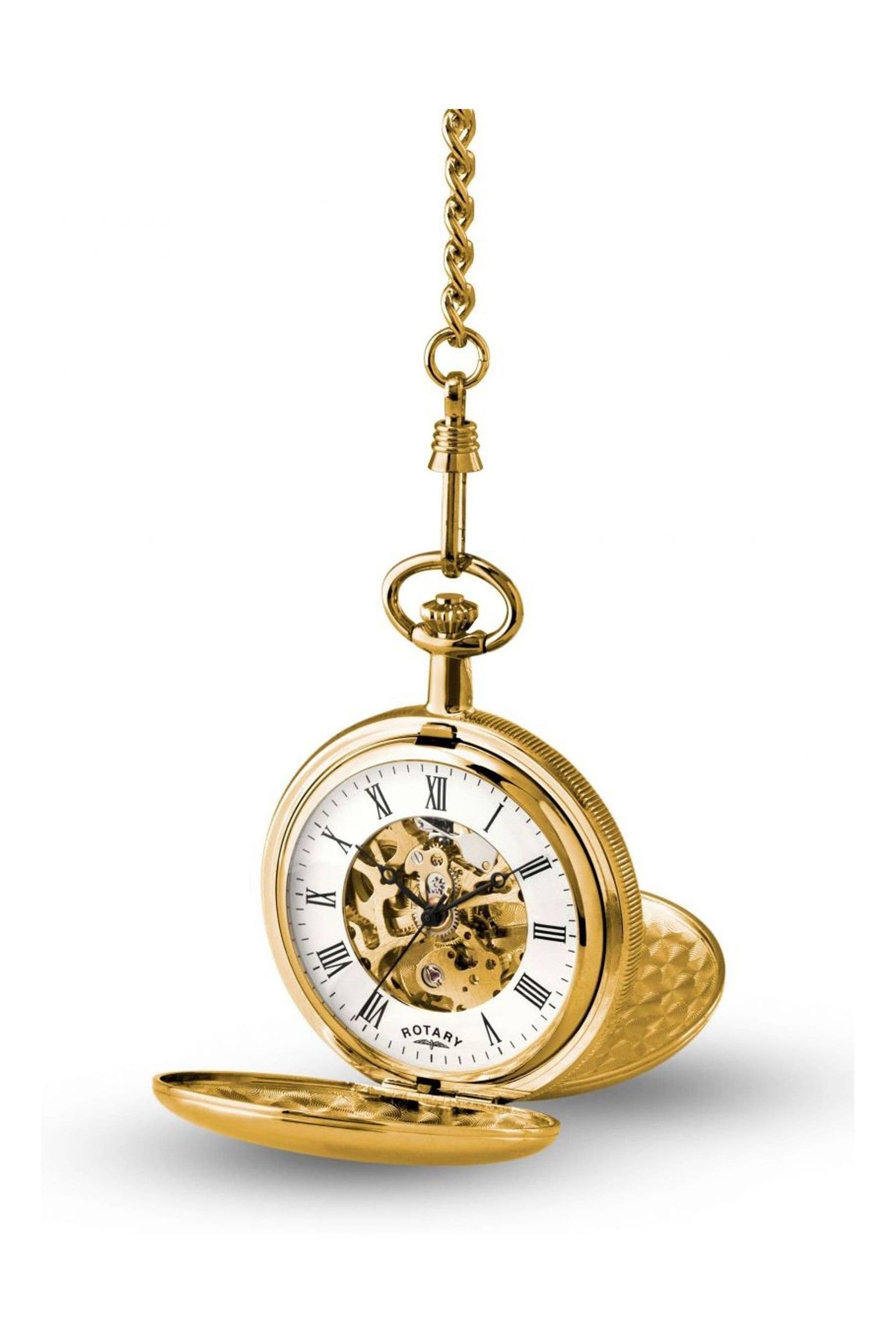 Gold pocket sales watch fobs