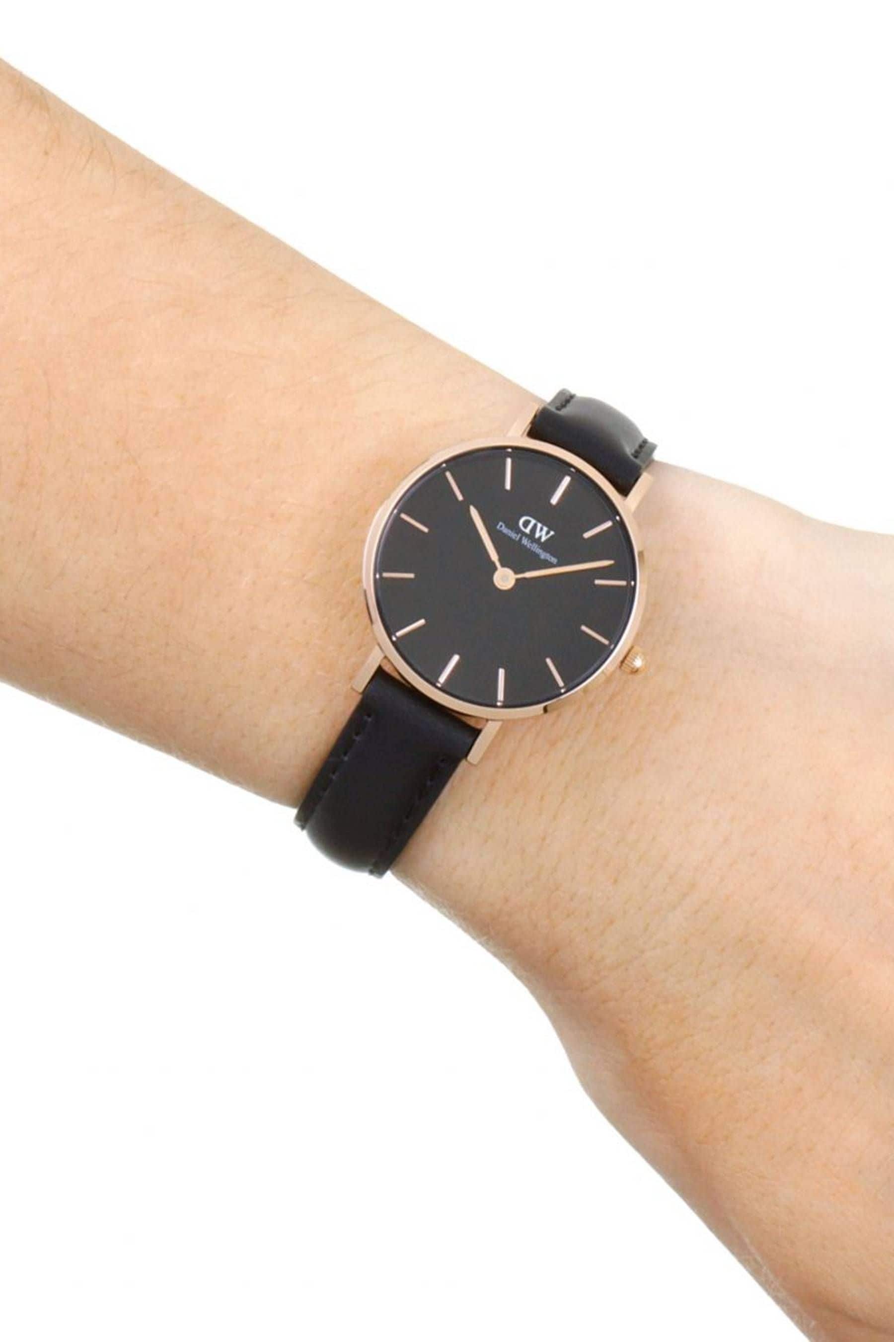 Buy Daniel Wellington Ladies Petite 28 Sheffield Black Watch from the Next UK online shop