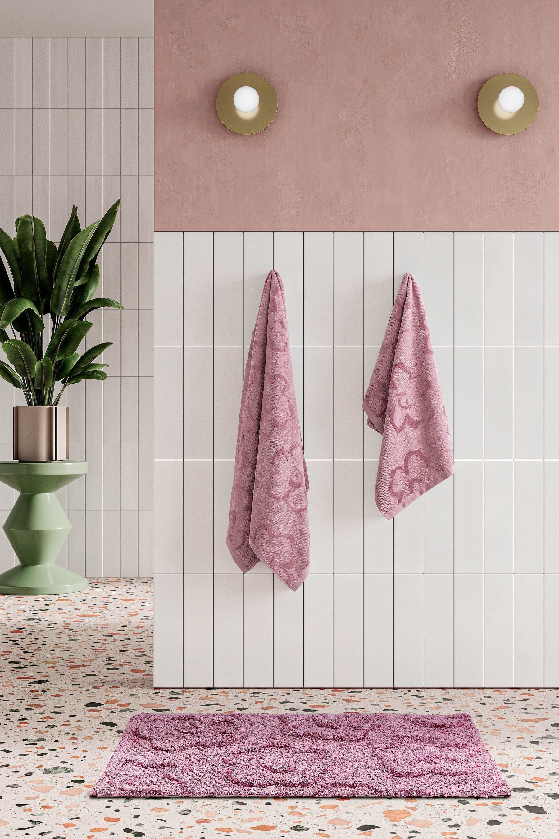 Buy Ted Baker Pink Magnolia Towel from the Next UK online shop