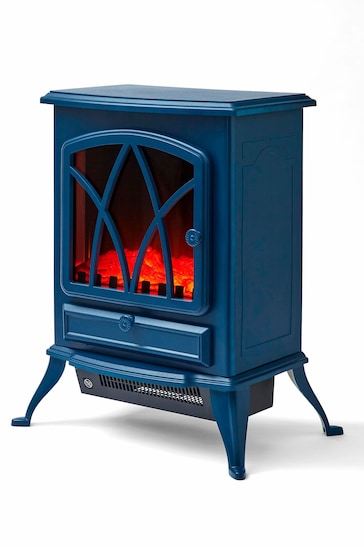 Warmlite Blue Electric Fireplace Heater