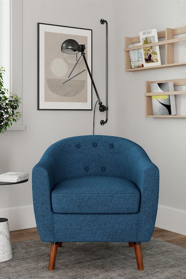 Dorel Home Blue Europe Brie Accent Chair