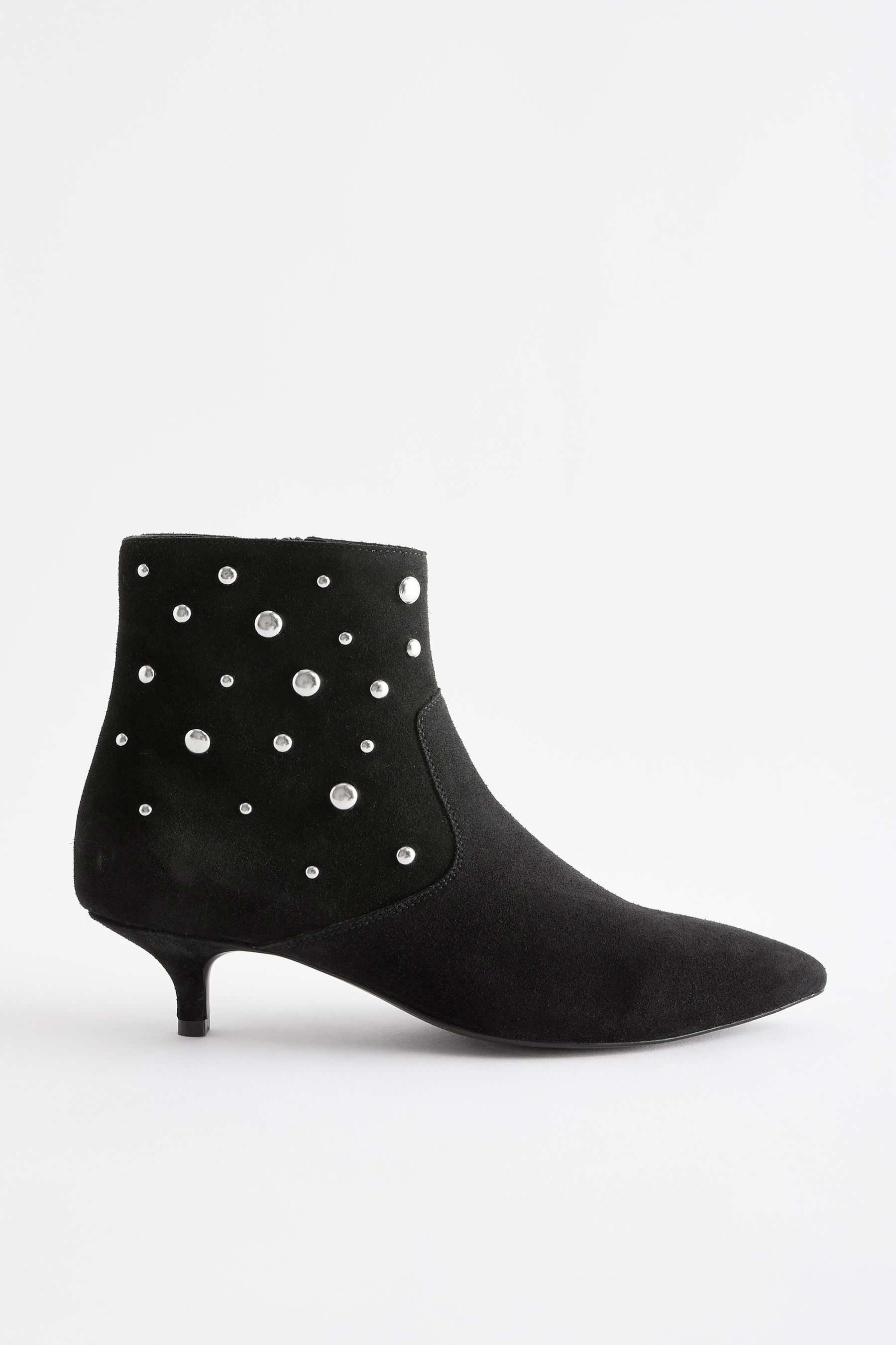 Next black suede ankle boots 2025