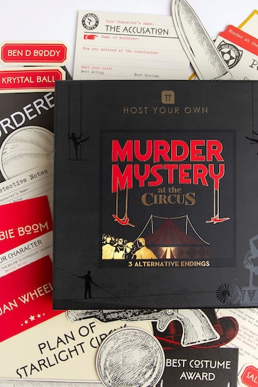 Talking Tables Host Your Own Murder Mystery at the Circus Game