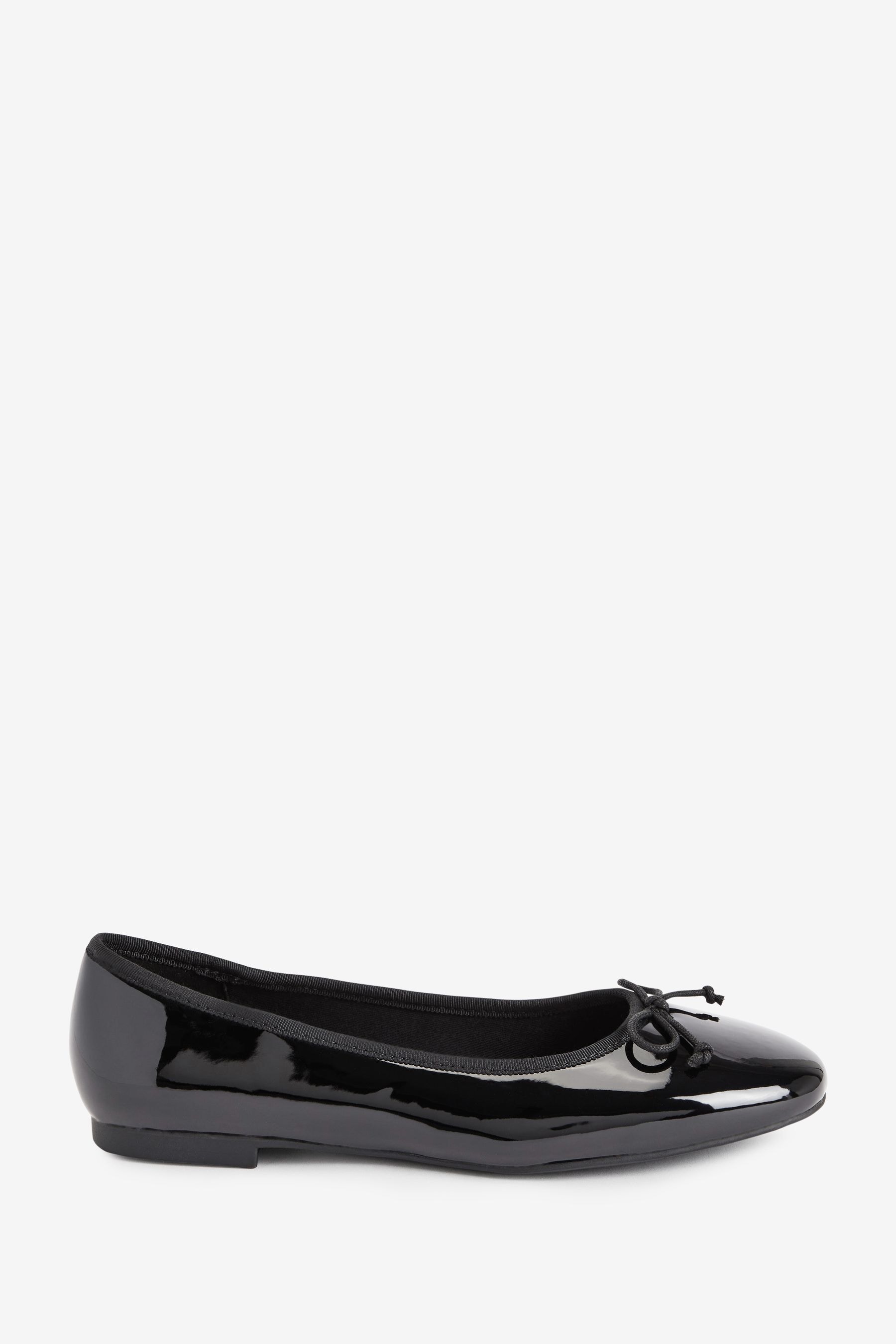 Next black best sale ballet pumps