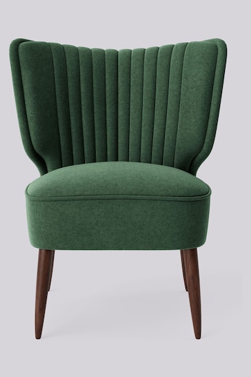 Swoon Smart Wool Hunter Green Duke Chair
