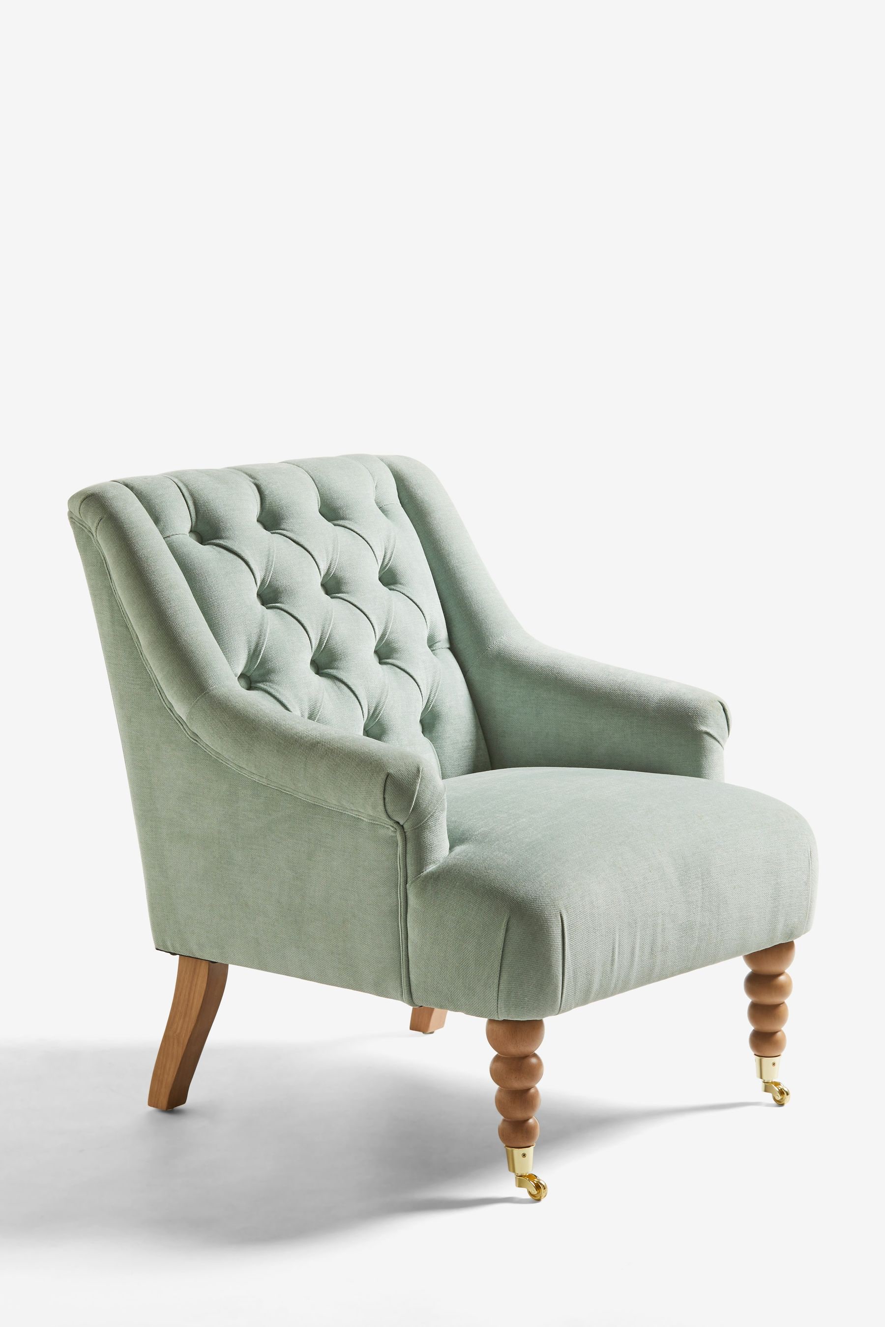 Pale green armchair sales