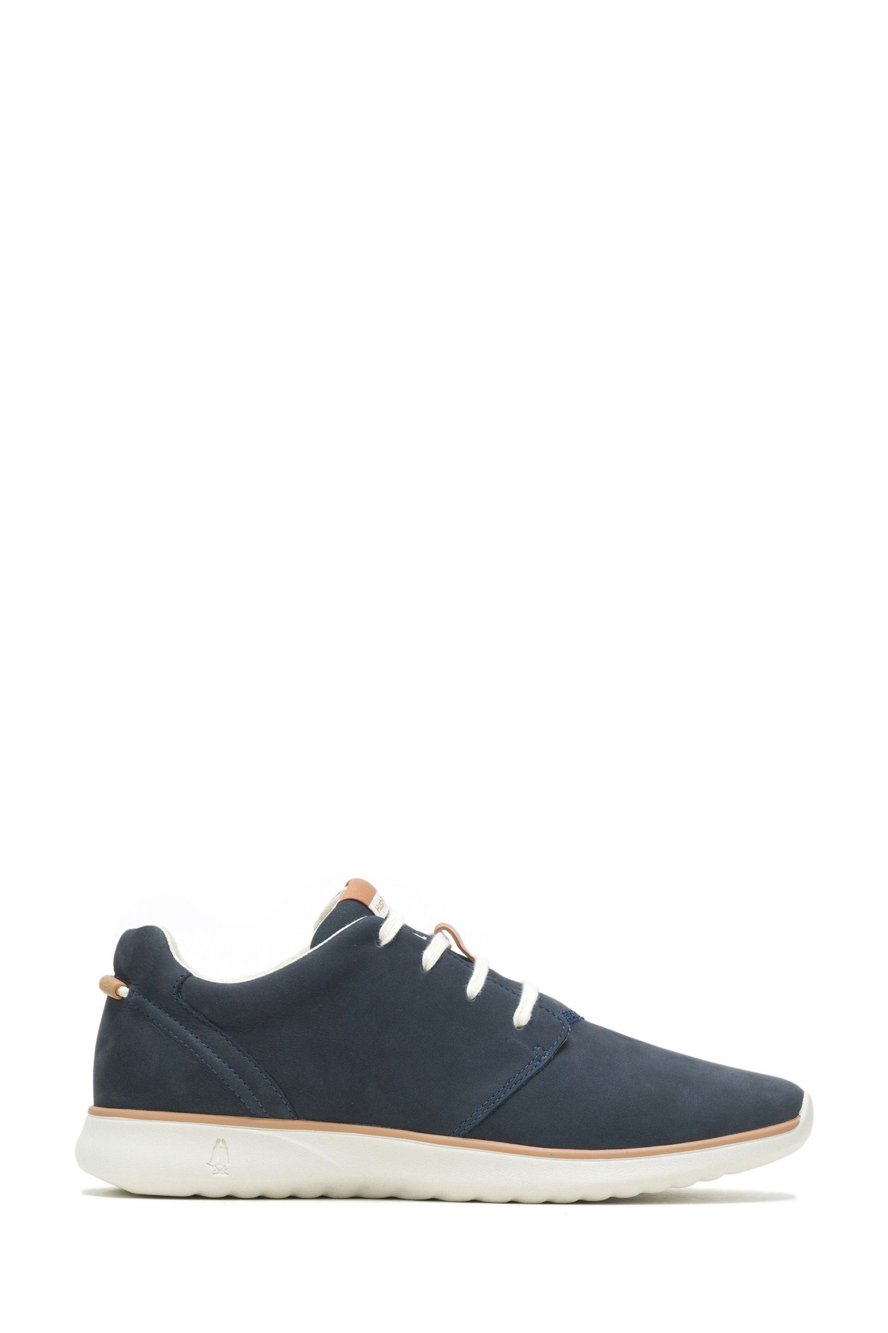 Hush Puppies Blue Good Lace Up Leather Shoes