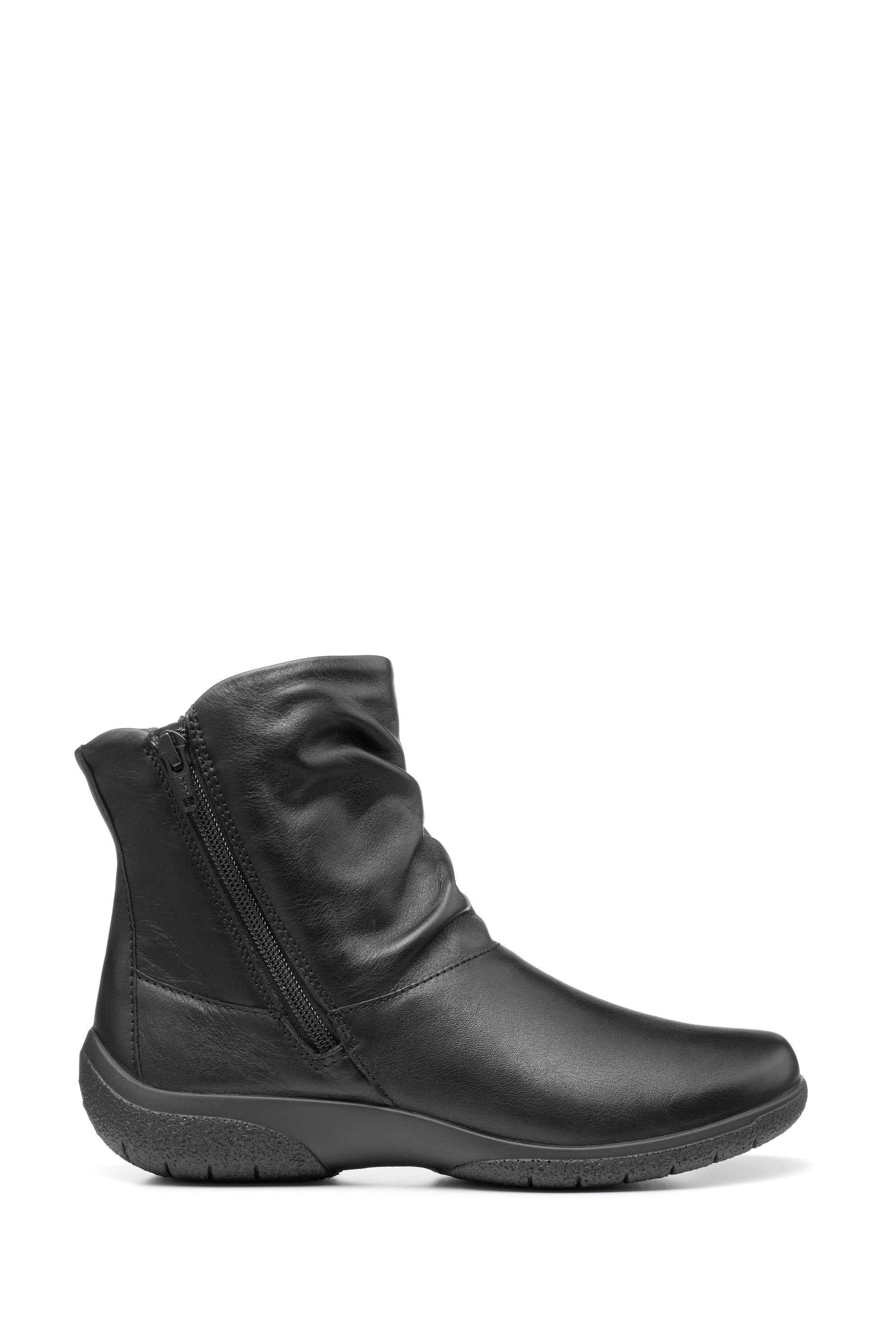 Hotter black top boots