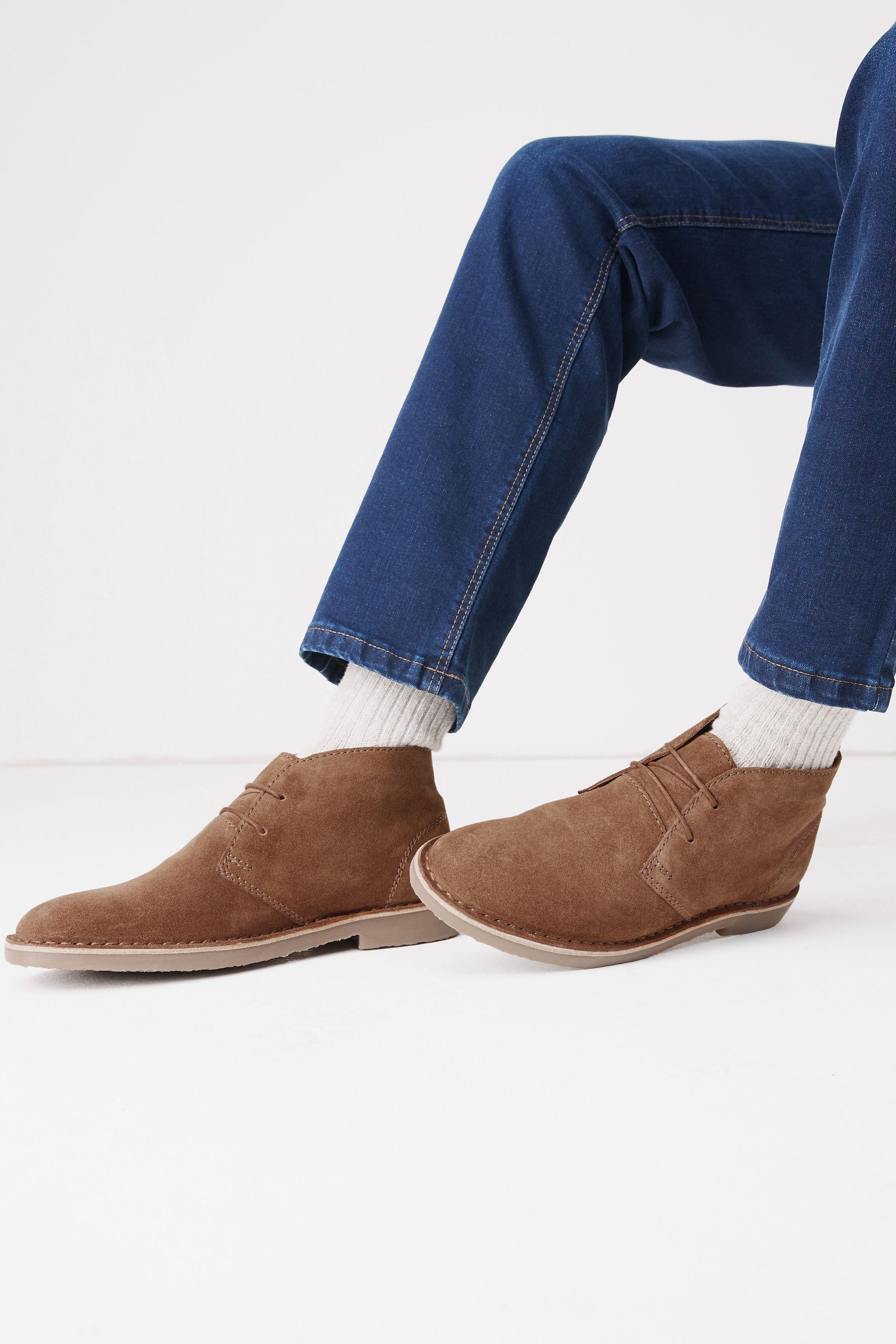 Tan desert boots mens sales