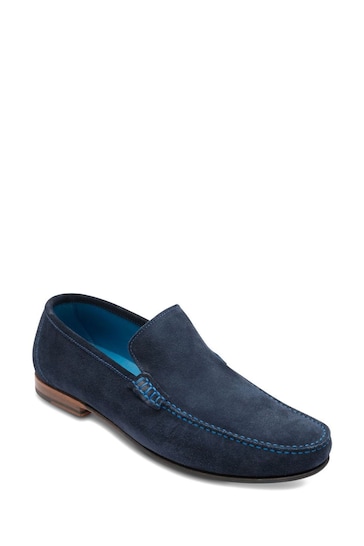 Nicholson Shoe - Blue Suede