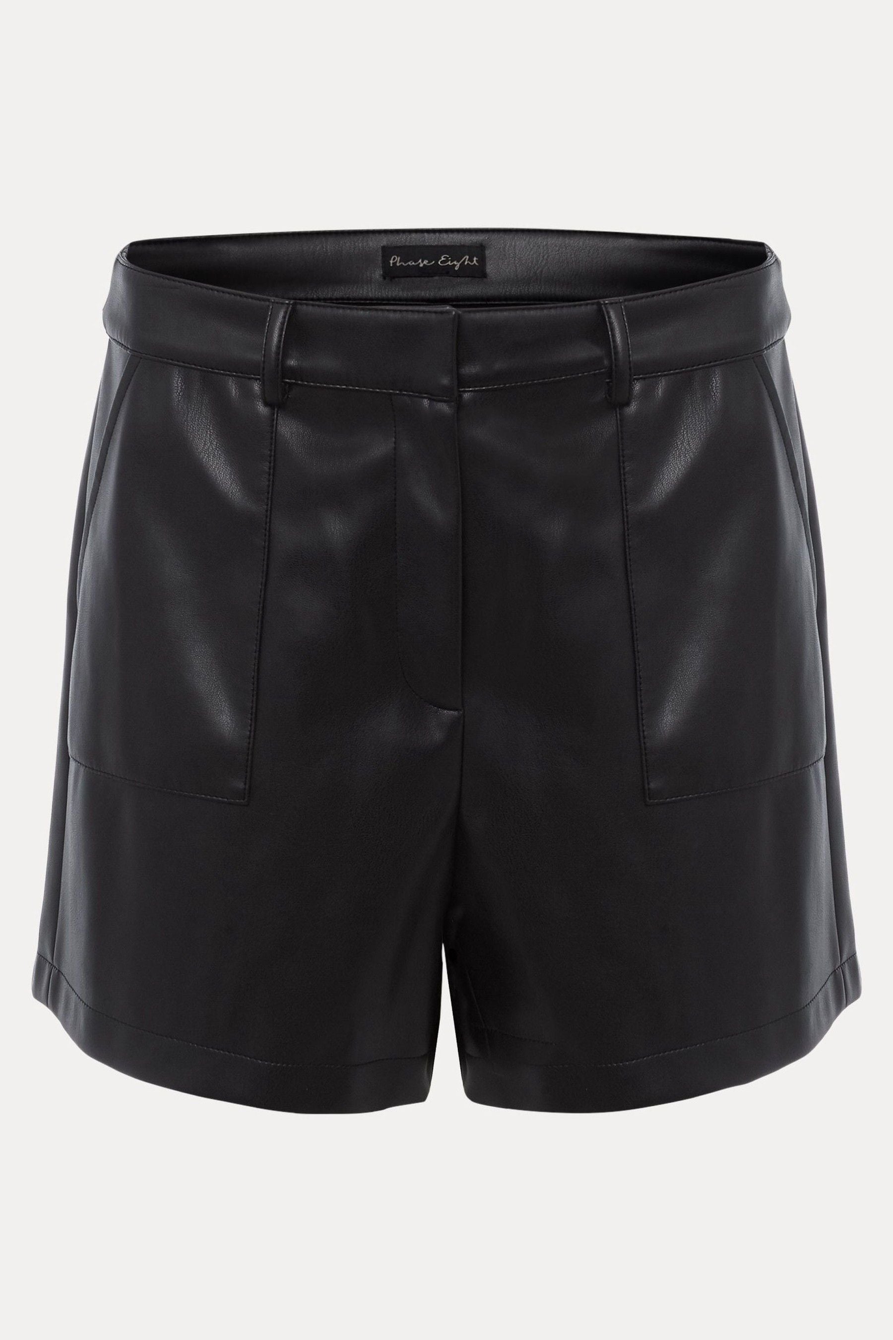 Pleather shorts on sale