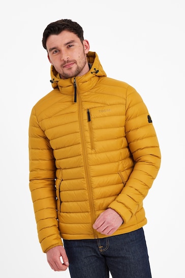 Tog 24 Yellow Drax Down Fill Hooded Jacket