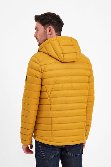 Tog 24 Yellow Drax Down Fill Hooded Jacket