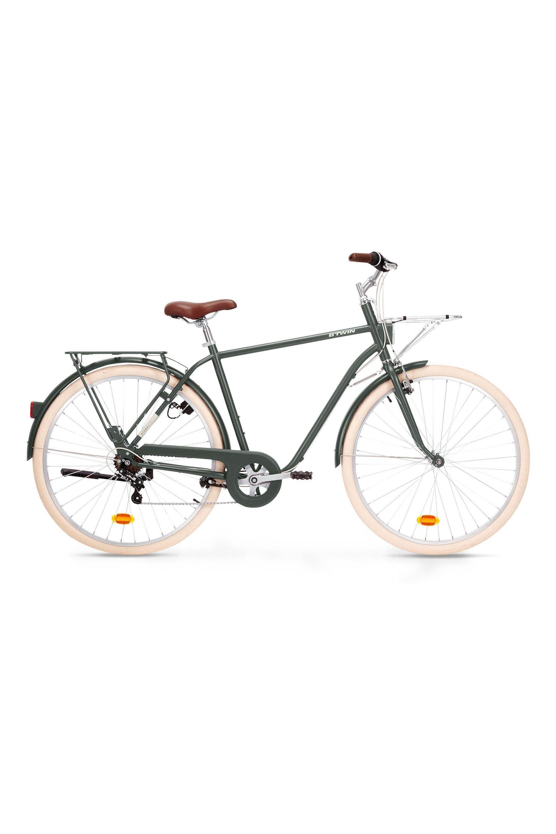 Buy Decathlon Green Elops 520 Step Over Size L XL Town Bike from