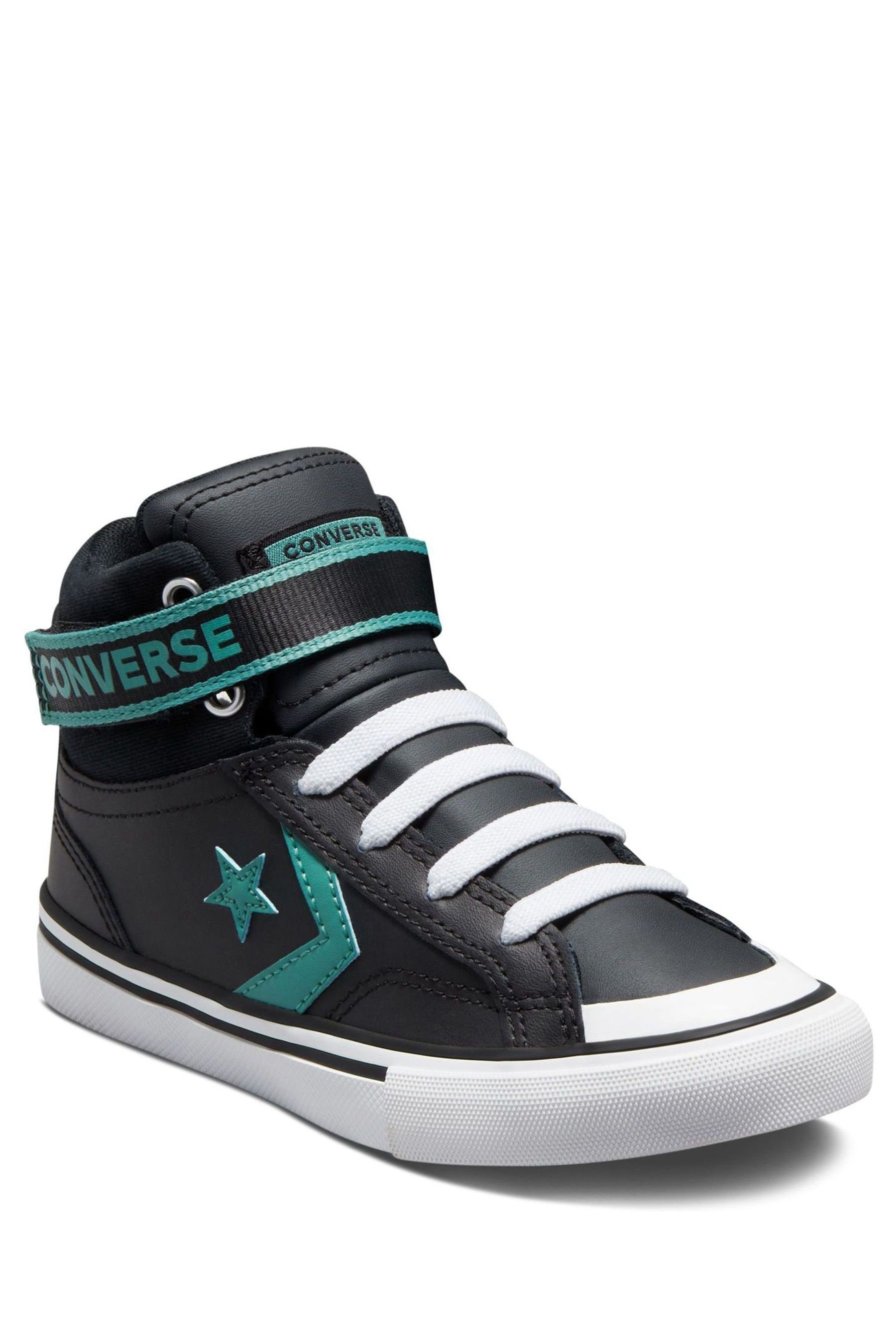 Buy Converse Black Green Pro Blaze Junior Trainers from the Next
