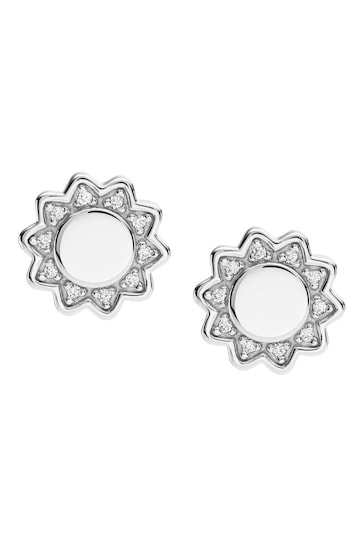 Fossil Jewellery Ladies Silver Elliot Earrings