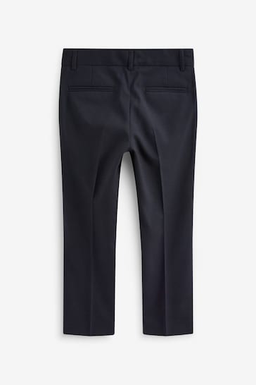 Navy Blue Tailored Fit Suit Trousers (12mths-16yrs)