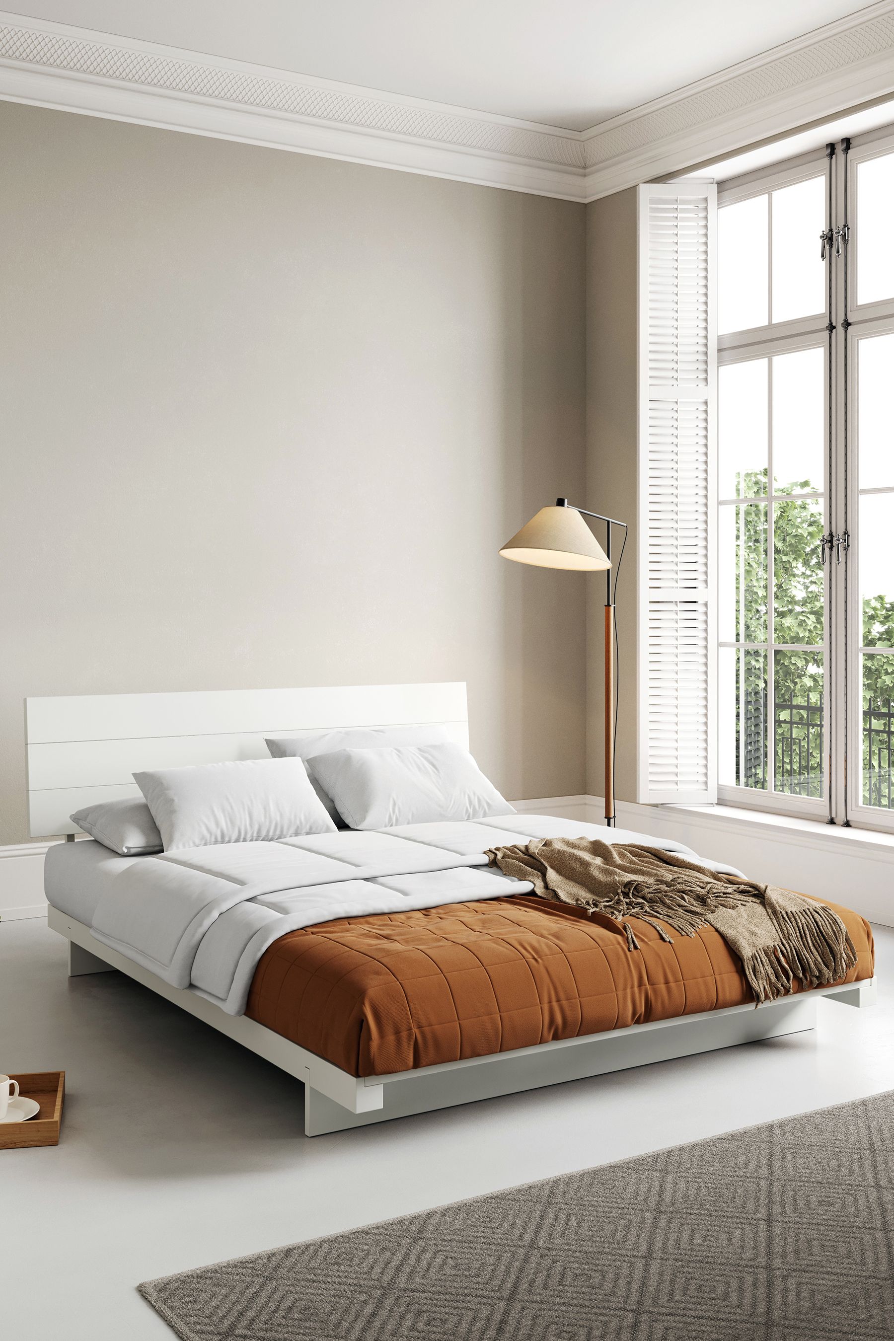 Low 2025 double bed