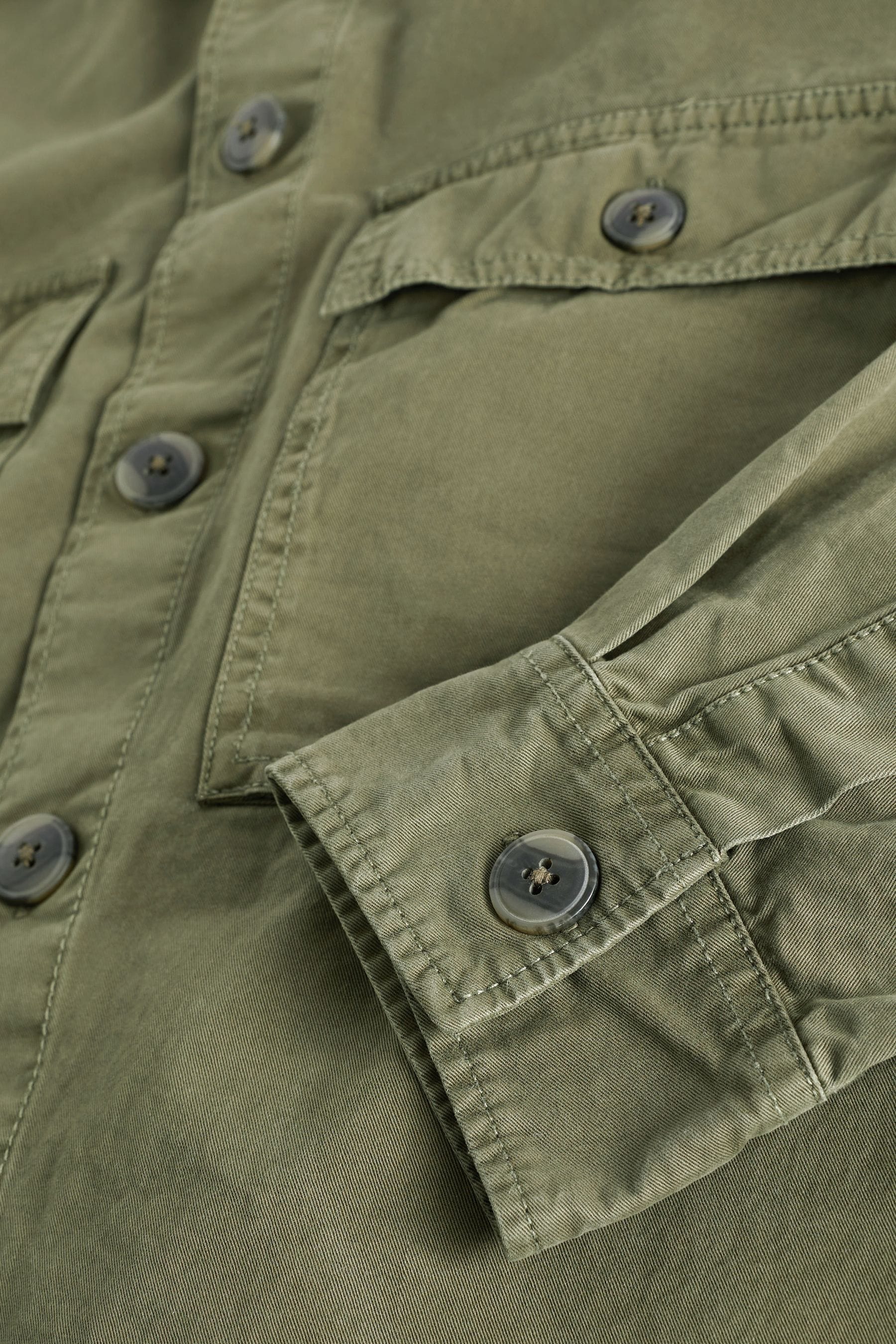 Green shacket mens sales